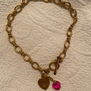 Juicy Couture Classic Pendant Necklace w/ Charm